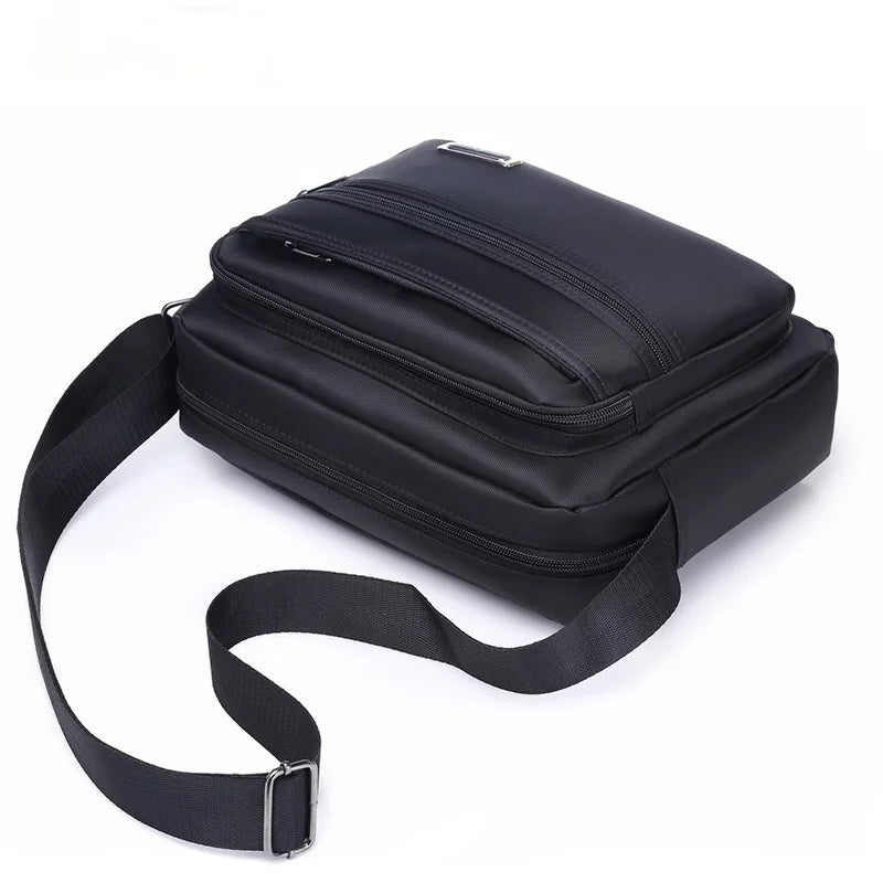 Mimicun New Men's Shoulder Bag Korean Crossbody Bag Student Book Bag Men's Personal Bags Nylon Bag