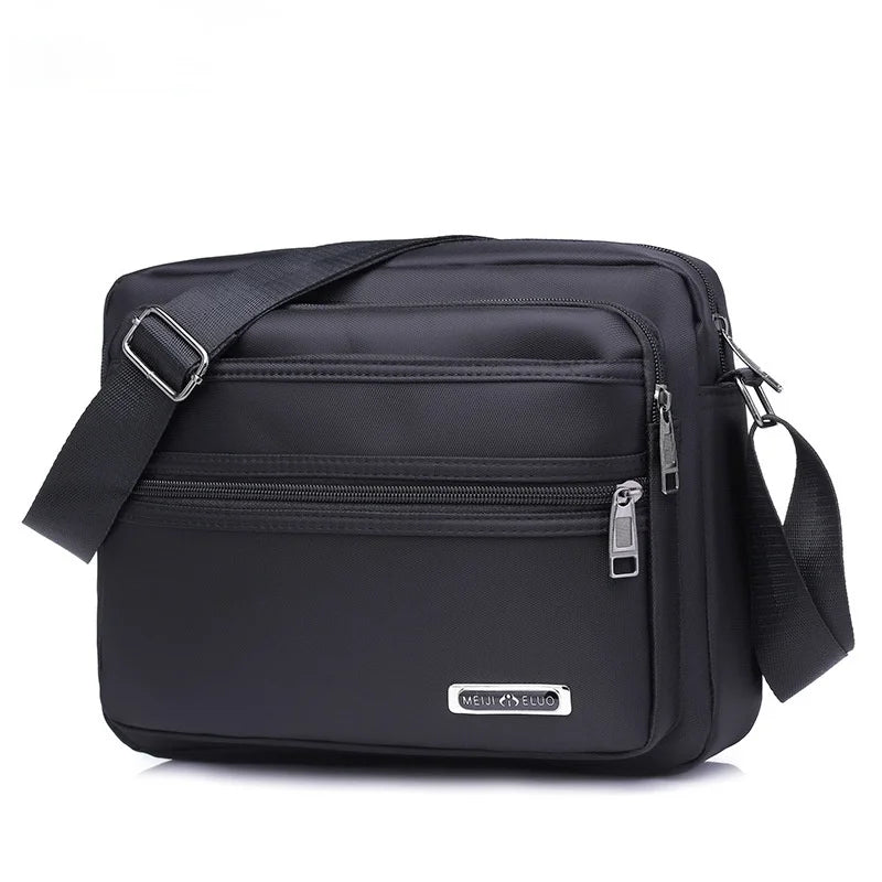 Mimicun New Men's Shoulder Bag Korean Crossbody Bag Student Book Bag Men's Personal Bags Nylon Bag