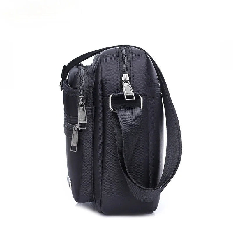 Mimicun New Men's Shoulder Bag Korean Crossbody Bag Student Book Bag Men's Personal Bags Nylon Bag