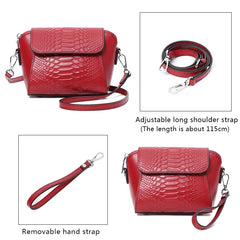 Mimicun Luxury Bags Crossbody Bag 2024 New High Quality Genuine Leather Shoulder Bags Female Clutch Ladies Vintage Design Small Handbag