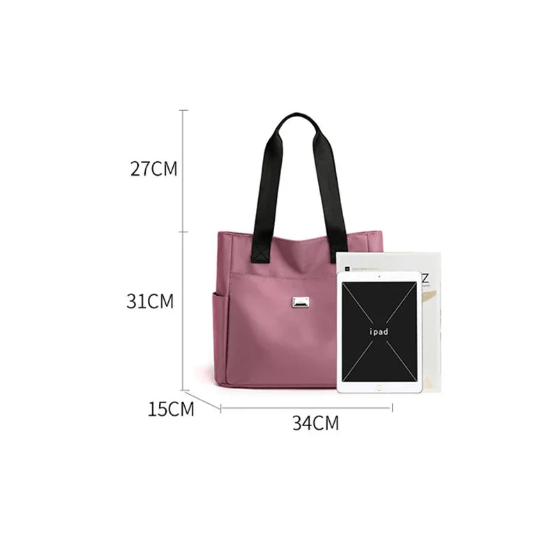 Mimicun Winter New Women's Shoulder Bag Multi-color Fashion All-match Large-capacity Portable Nylon Tote Bag Ladies Hand Bags