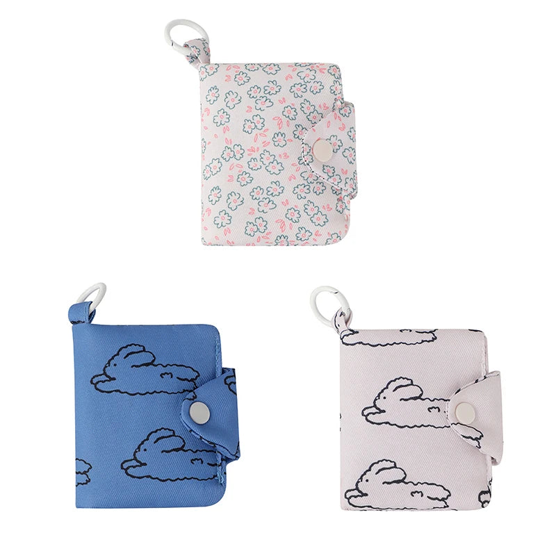 Mimicun  -  Cute Multi Layer Zero Wallet Pendant Minimalist Card Bag Earphone Storage Bag