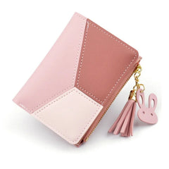 Mimicun Women's Wallet PU Leather Women's Wallet Made of Leather Women Purses Card Holder Foldable Portable Lady Coin Purses