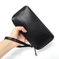 Mimicun Men Genuine Leather Wallet Phone Bag Soft Cowhide Leather Men Cluth Bag Credit Card Holder Wallets Coin Purse Male Money Bags