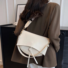 Mimicun High Quality Women Pu Leather Handbags Saddle Bag Casual Female Small Shoulder Tote Bag Designer Ladies Crossbody Bags for Women