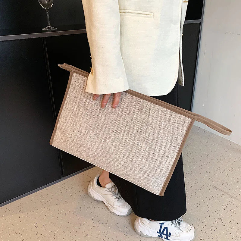 Mimicun Women Large Capacity Canvas Shoulder Bag High Quality Ladies Handbags Clutch Bags Fashion Casual Female New Tote Messenger Bag