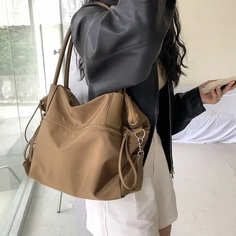 Mimcun  -  fancy bags Korean Fashion Casual Shoulder Bags Women Winter High-capacity Nylon Crossbody Bag High-capacity Pockets Tote Bag Сумка