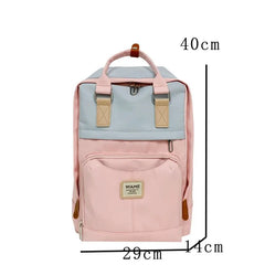 Mimicun Waterproof Nylon Backpack for Women Multi Pocket Man Boys Travel Backpacks Female School Bag for Teenage Girls