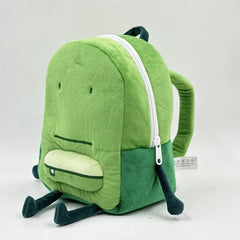 Mimicun Green Plush Backpack Bag High Quality daily Commuting Playing Dating cute Bag High Quality fashion bag for girls