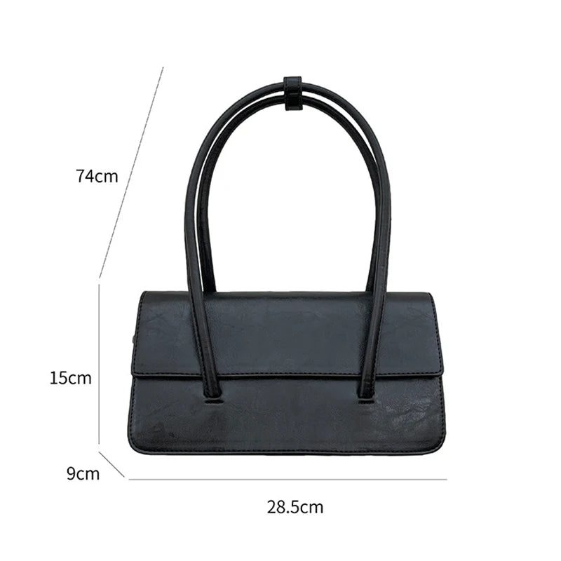 Mimicun Vintage Luxury Design Shoulder Bags For Women Elegant Women's Underarm Handbag Casual Dating Travel Bag Ladies Hobos Bolsa