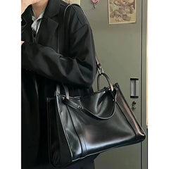 Mimicun  -  fancy bags Women Tote Bags Fashion New Design PU Large Capacity Bolsas Femininas Solid Korean Style Commute Shoulder Bolso Mujer